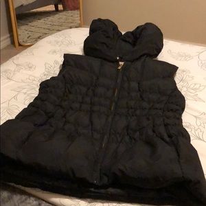 MICHAEL KORS Black Puffer Vest